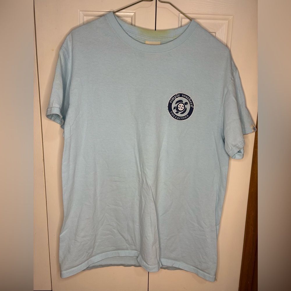 Simply Southern Red, White & Ocean Blue Short Sleeve // Size Medium